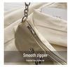 2024 Women's Solid Color Bow Underarm Bag - Fashionable Dumpling Style