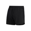 Adidas Neo Alphabet Print Mid-Waist Fitted Elastic Sports Casual Shorts Women Shorts Black FN6443