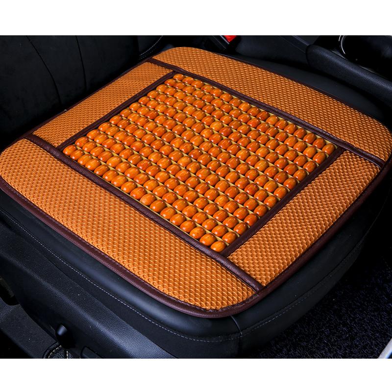Small Square Mat Wood Bead Car Cushion with Waist by Four Seasons Wood Bead Waist by the Summer Waist Depend On the