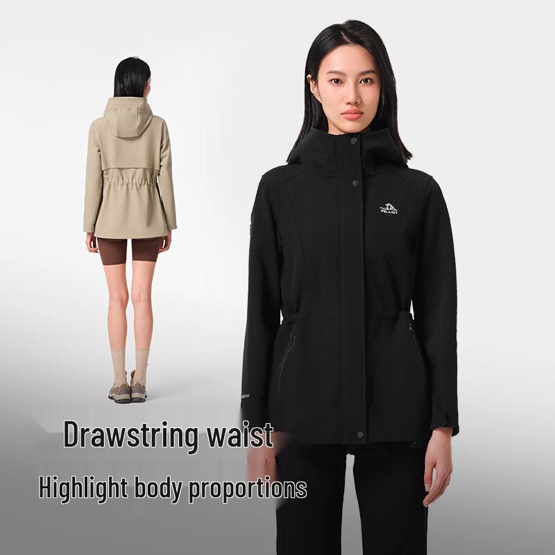 Pelliot Women's Windproof Water-Repellent Softshell Jacket