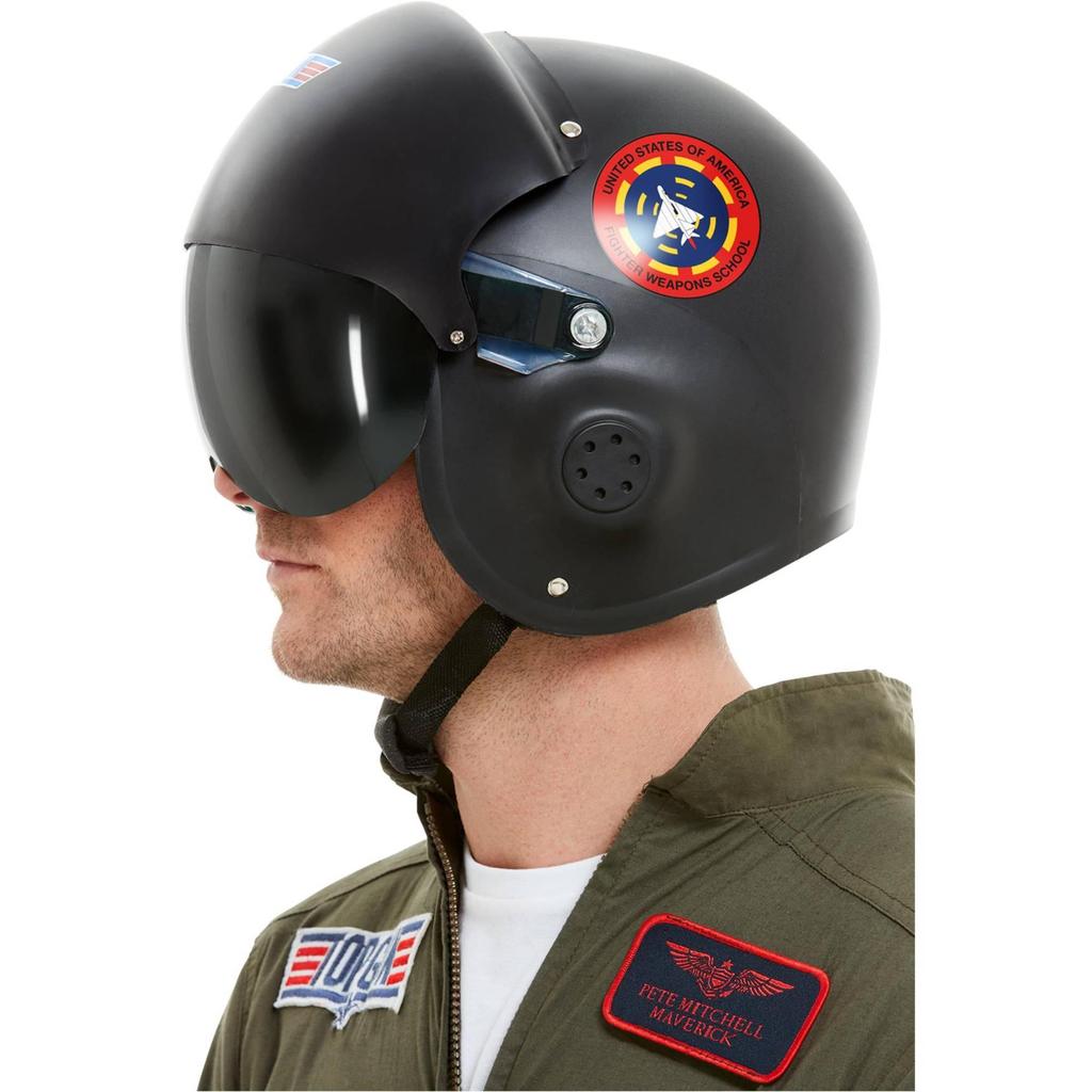 Top Gun Mens Deluxe Helmet