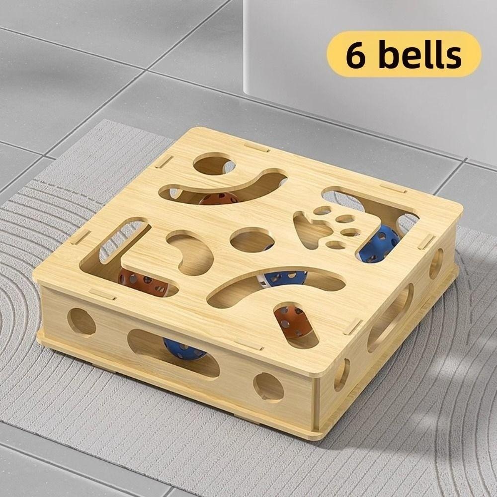 Detachable Interactive Cat Puzzle Box Creative Cat Exercise Toy Cat Teasing Box  Cat Supplies