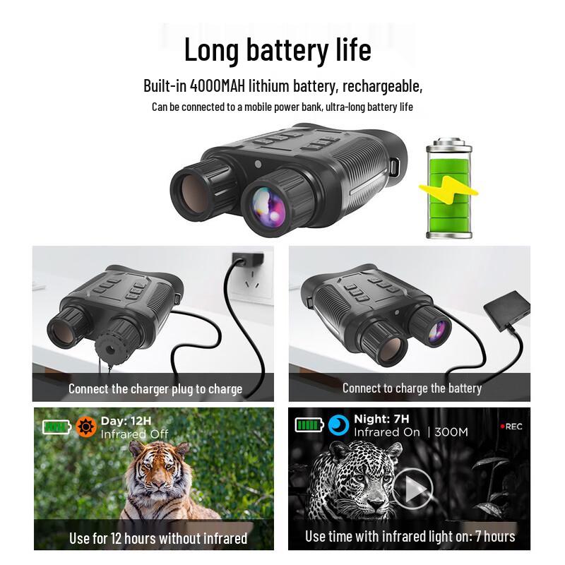 Digital Infrared Night Vision Binoculars