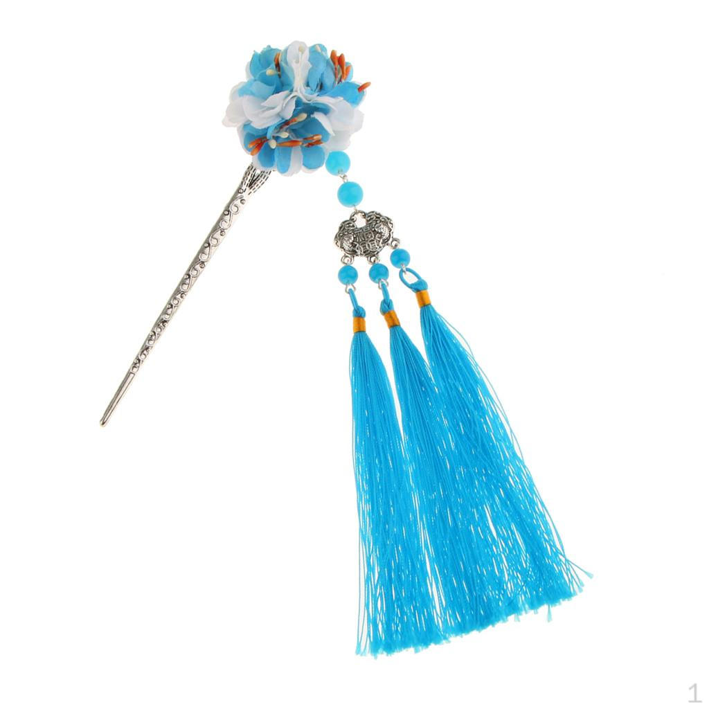 

1 piece Chinese Alloy Hair Pin Adorned Mini A Fashion озеро синий