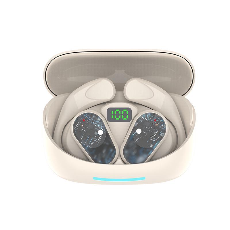 OWS-90 Open-Ear Wireless Bluetooth Sports Headphones - Stereo Sound & Extra Long Battery Life
