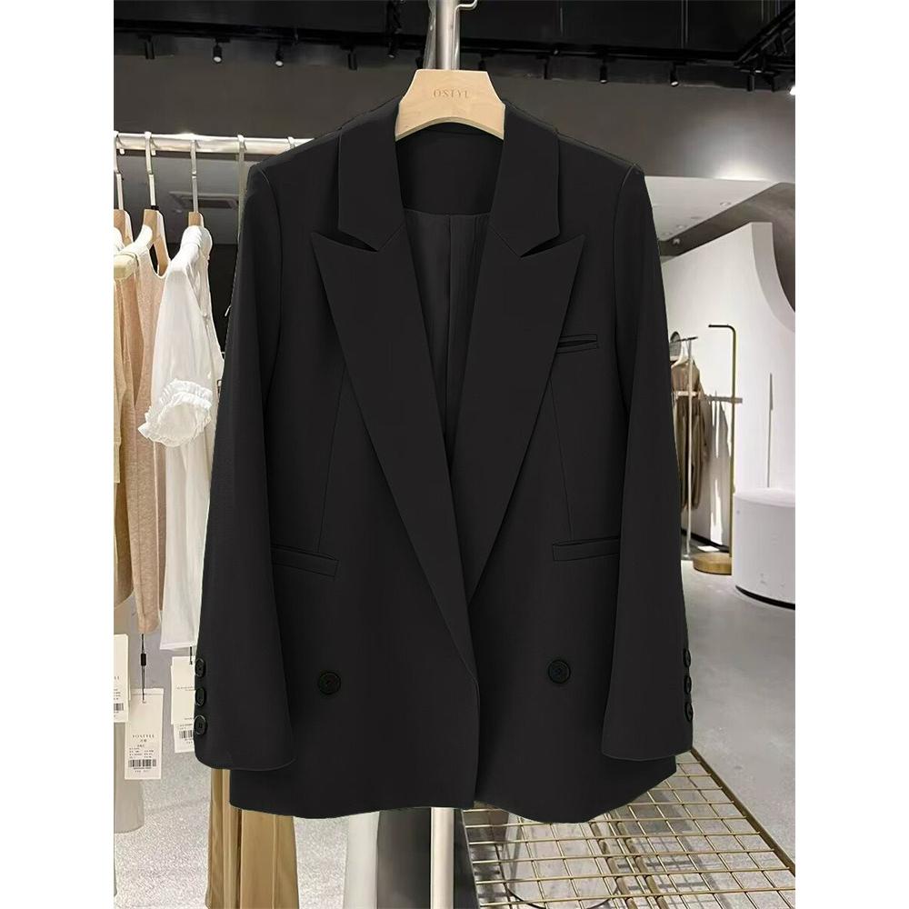 Small Suit Jacket Women's Spring and Autumn Temperament This Year's Popular Tops Women