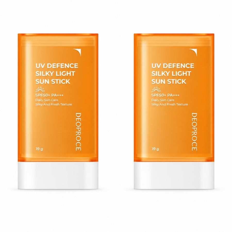 Deoproce UV-Schutz Seidiger Sonnenstift SPF50+ PA++++ 19g*1Stk/2Stk/3Stk/4Stk