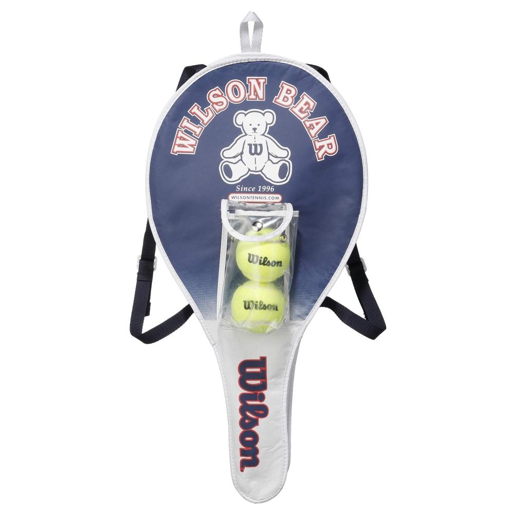 Set rachete de tenis Wilson, 2 rachete Bear + 2 mingi, 21 inchi (pentru copii mici până la elevii de școală primară)