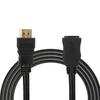 DOONJIEY 0.3/0.5/1/1.5m Gold Plated HDMI-compatible Male to Female Extension Cable Extender