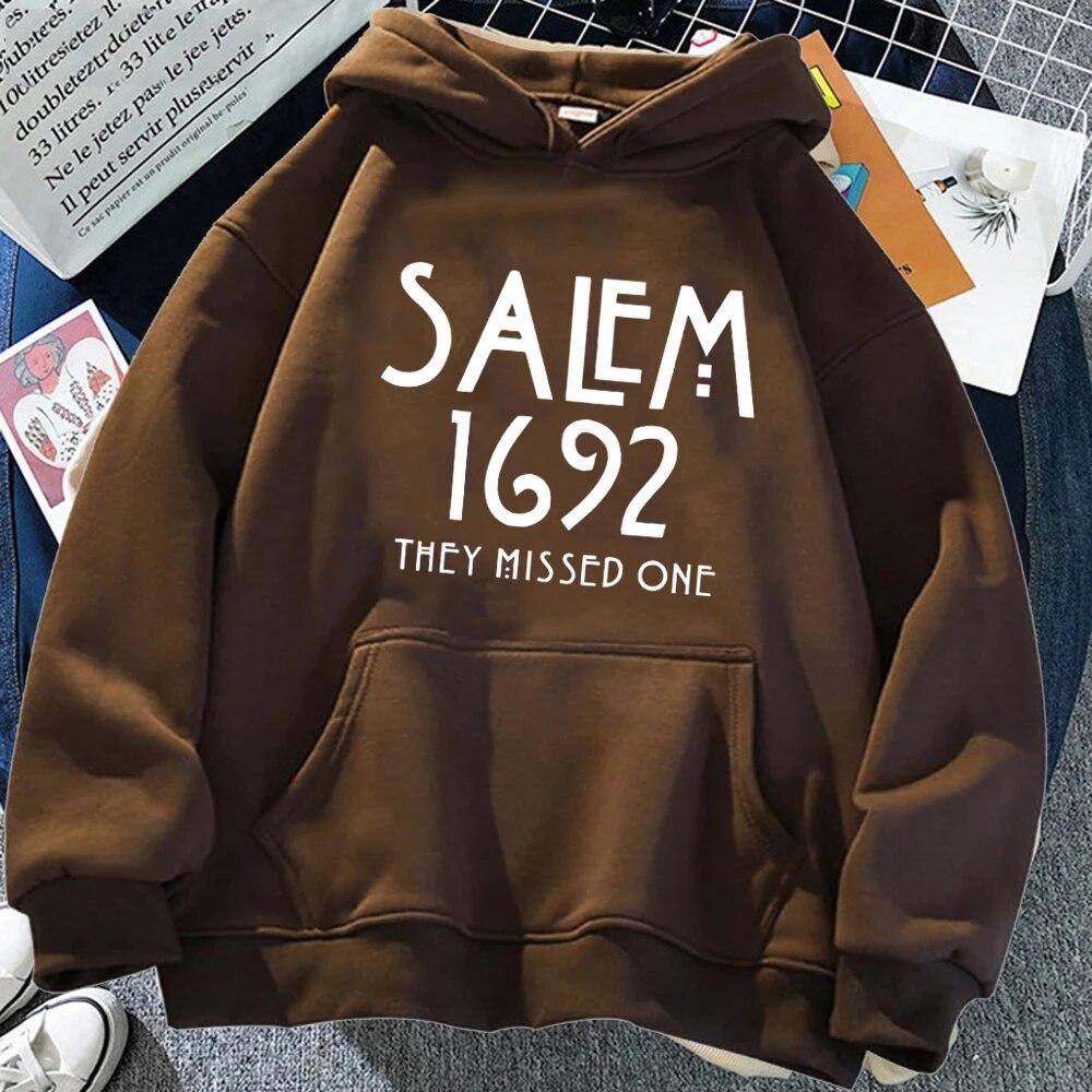 Halloween Hoodies Salem 1692 They Missed One Hoodie I Am Kenough Sweatshirt Women Men Hoodies Sudaderas Unisex