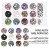 50Piece Nails Art Rhinestones Star Heart Nail Gems Nail Stones Flat Back Nail Jewels for Nails Art DIYS Crafts Makeup
