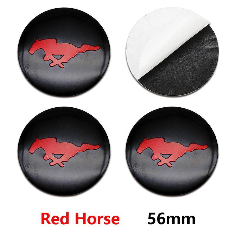 ZOZU8 4Pcs 3D 56mm Hub Cover Center Sticker 60mm Ford Logo Wheel Center Hub Cover Automatic Rim Fixed Dust-proof Badge Cover Sticker