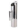Stainless Steel Water Pitcher with Ice Guard 2L Metal Drink Pitcher Beverage Container with Handle for Iced and Hot Tea