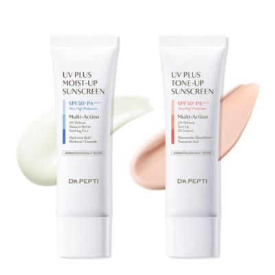 DR. Pepti UV Plus Ton-Up & Feuchtigkeitsspendende Sonnencreme 50 ml Duo – LSF-Schutz & Hydration