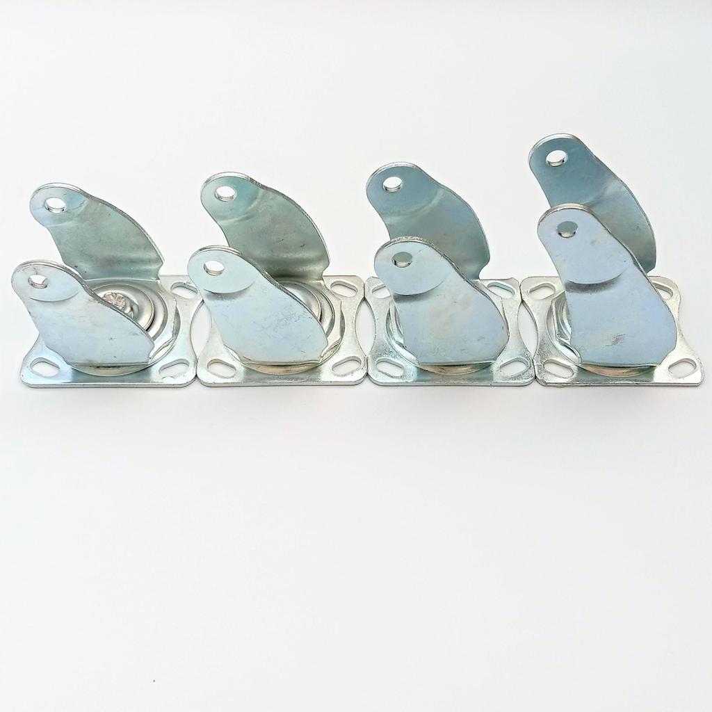 Heavy-Duty Industrial Swivel Caster Wheel with One-Piece Deep-Drawn Bracket