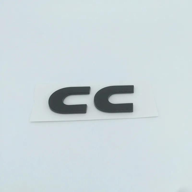 1pcs 3D ABS for CC Car Letters Rear TEF5 Bumper Trunk Emblem Sticker Badge Decal Styling Auto Accessories