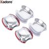 Side Door Handle Bowl Cover Trim For Toyota Sienta 2015 2016 2017 NHP170 2nd Ge Chrome Car Handles Cup Frame Trims Accessories