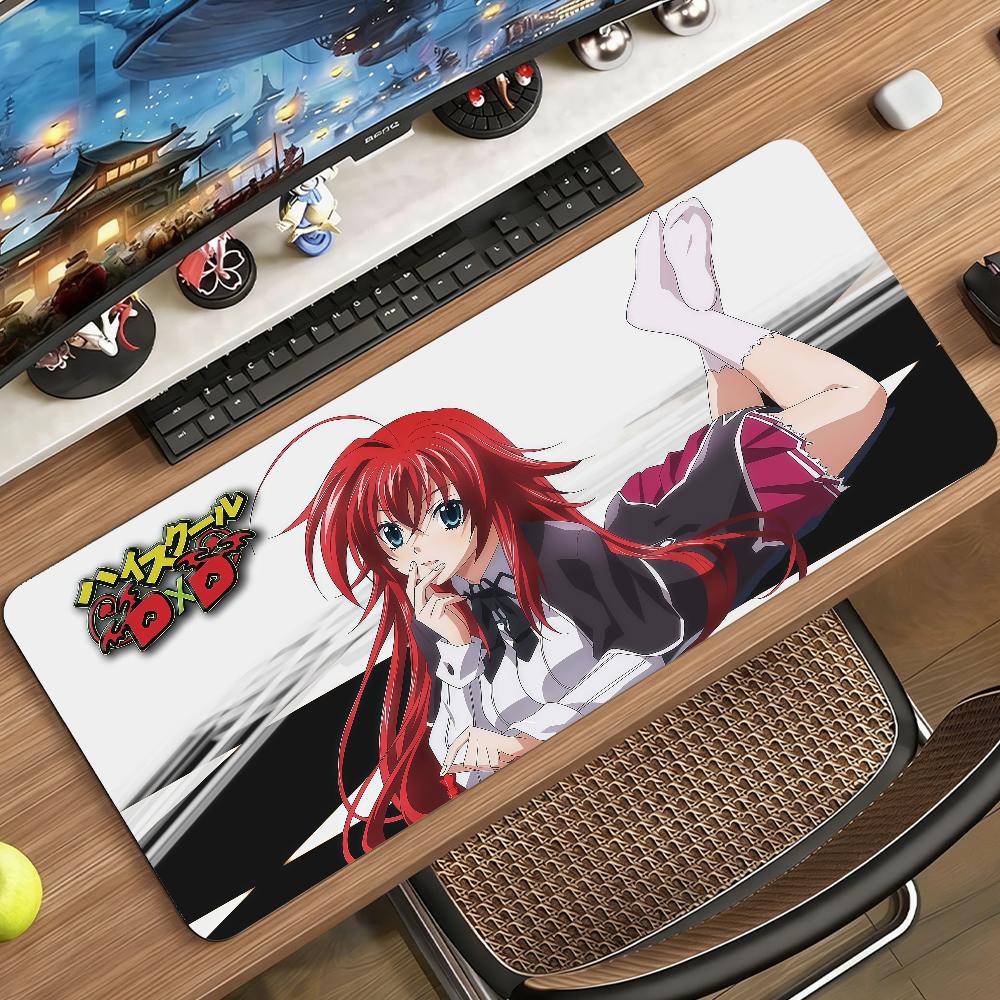 High School DxD Rias Gremory Mouse Pad Computer Laptop Rubber Non-slip Mouse Mat Mousepad Gamers Decoracion Desk Mat