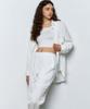 MANAVIS7 Loen Banding Pants [White]