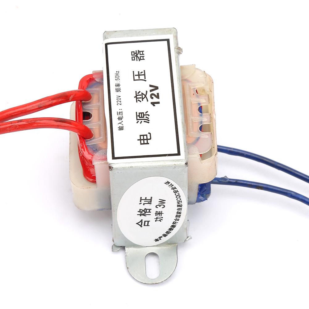 AC 12V24V Ausgangsspannung 3W Eingang 220V 50Hz Einzelleistungstransformator (12V)