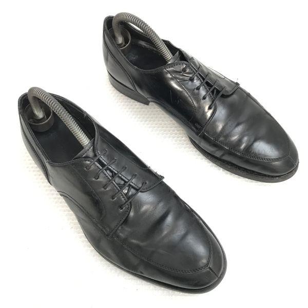 Made in Japan REGAL Business Dress Shoes U Tip Width Wide Size 25.0 Black(USED)