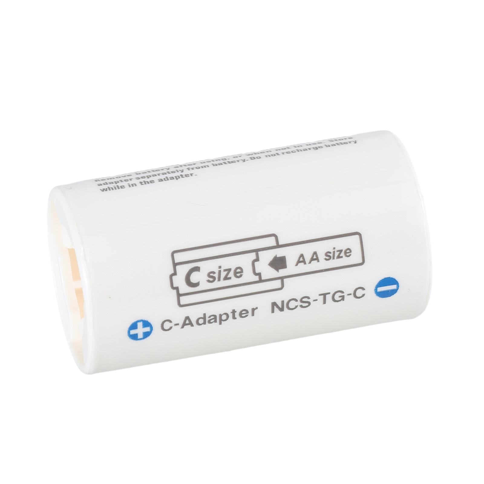 

Battery Adapter Case from LR6 AA to C LR14 Size Conversion for Electronic Gadgets and Instruments 1