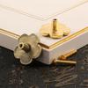 1pc Versatile Sturdy Drawer Handle Knob Brass Door Handle Cabinet Drawer Handle for Hallway Home Bedroom Balcony Door