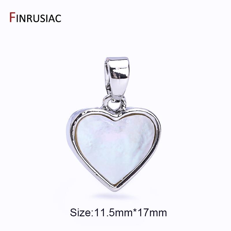 

High Quality 18K Gold Plated Brass Heart Star Charms for Jewelry Making,Shell Butterfly Pendant For DIY Necklace Bracelet Making 1 piece