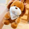 1Pc 13cm Lovely Duck Frog Raccoon Fox Plushie toy Cartoon Panda Dinosaur Elephant Pendant Plush Toys Birthday Decor Gift