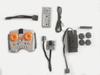 Power MOC Building Block Accessories: Compatible Lego Train Motor, Track, Pulley, Base Plate, and Lithium Battery Set