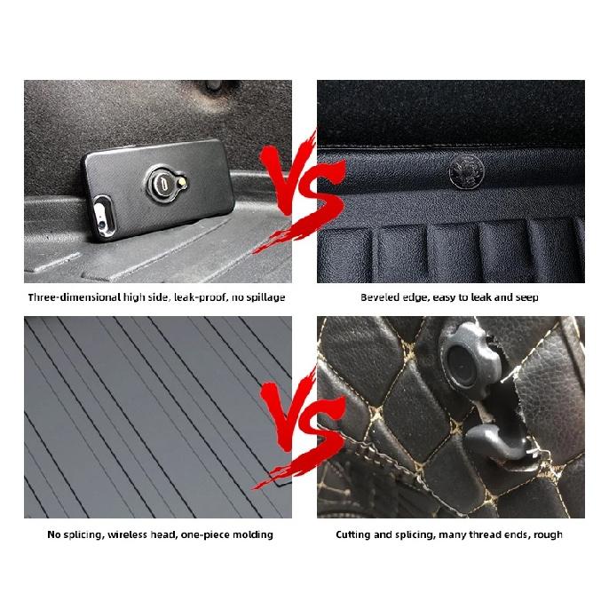 EVA Material for VW Golf 7 Accessories Volkswagen Golf Mk7 Hatchback GTI R 2013~2018 Car Trunk Mats Liner Waterproof Storage Pad