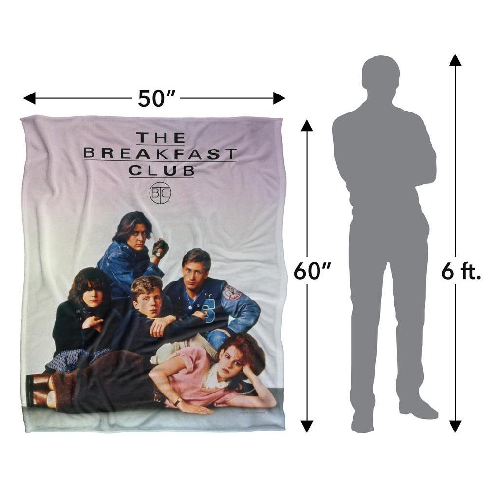 The Breakfast Club Silky Poster Supersoft Blanket