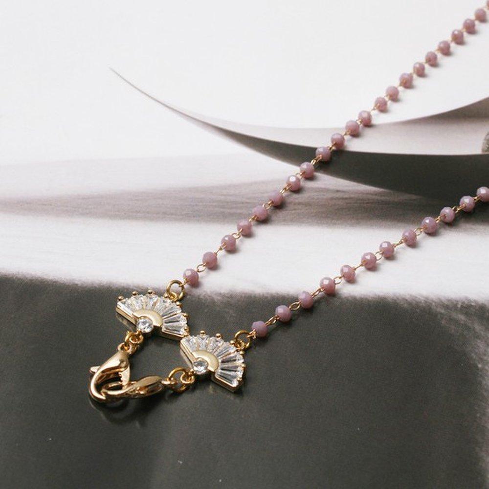 

[Swanee] Breakfast at Tiffany s Mask Strap Necklace M001033C