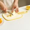 Chop And Serve Cutting Board Anti-Slip Plastic Chopping Board for Meat Veggies Safe Kitchen Essential