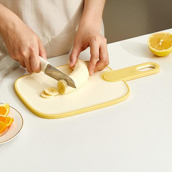 Chop And Serve Cutting Board Anti-Slip Plastic Chopping Board for Meat Veggies Safe Kitchen Essential