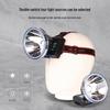 High-Power Waterproof LED Headlamp with Long-lasting Rechargeable Battery for Outdoor Use