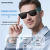 Smart Bluetooth Glasses with Wireless Earbuds, Anti-Blue Light Protection, and Translation Feature