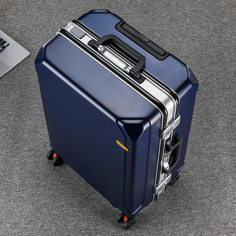 High-End 22” Travel Suitcase: Sit-On Design, 20” Carry-On for Men, Women, College Students, Business, and Large Capacity 26” Trolley Case