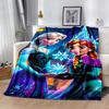 Frozen Friends Adventure Blanket Durable Comfort Suitable for Bedding Bed Livingroom Four Seasons Multipurpose Playful Design