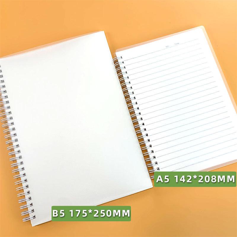 Coil Pocket Notebook - A5/B5 Grid Memo Recording Book