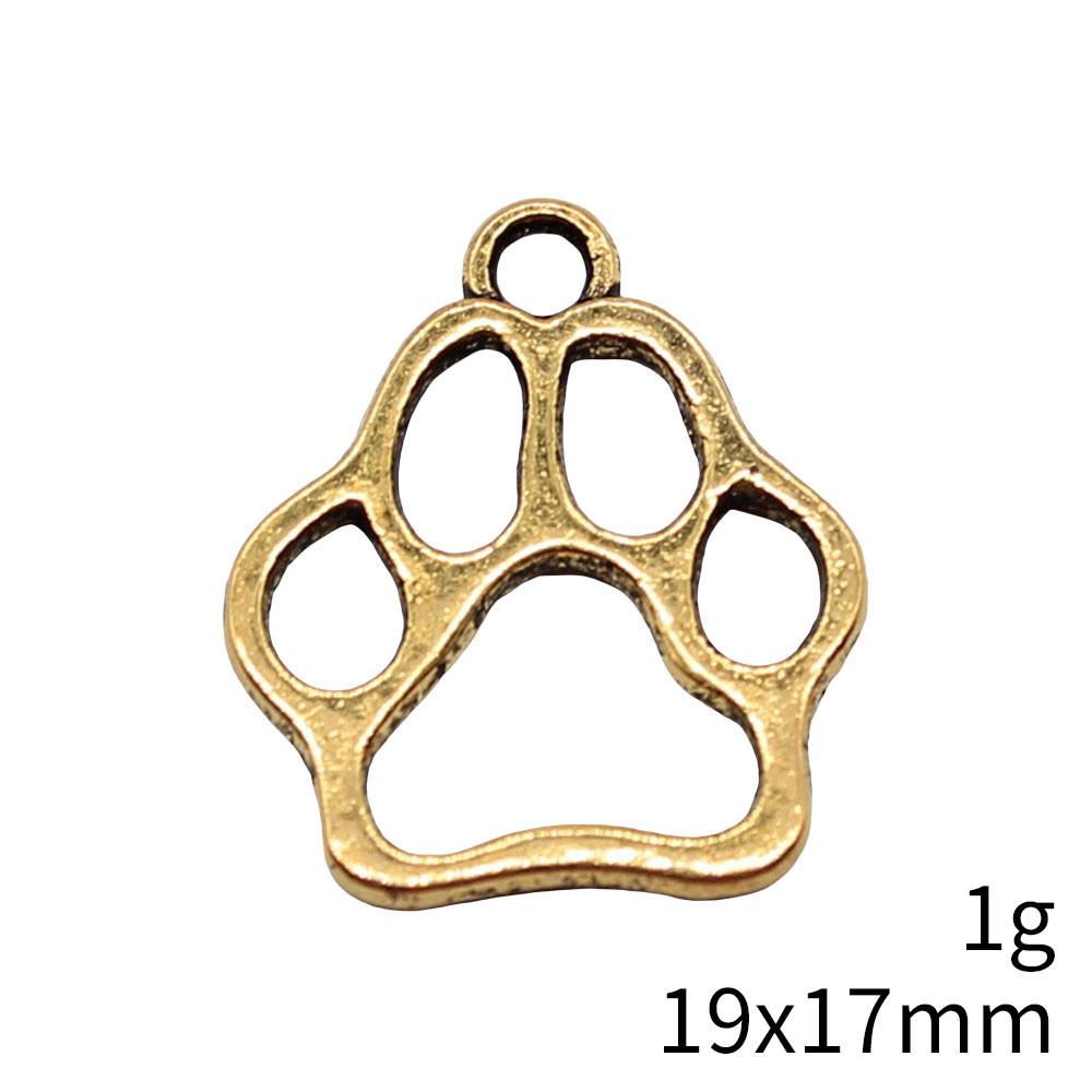 Back To School Charms Italian Bracelet Dog Paw Bear Paw Charms Pendant Clearance Sale Items Pendant Set