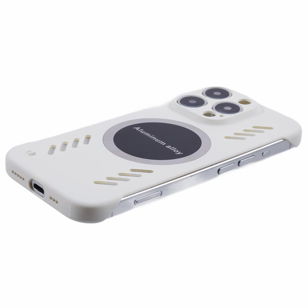 For iPhone 16 Pro Case Hard PC Frameless Heat Dissipation Phone Cover