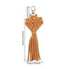 Heart-shaped Handwoven Keychains Pendant Style Mobile Phone Bag Pendant  For Women Gift