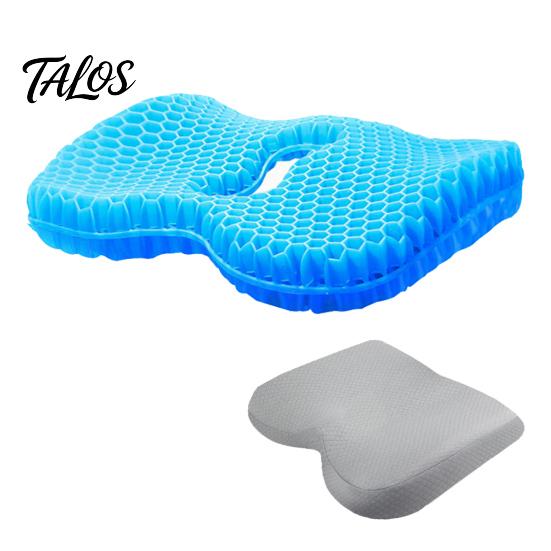 Ischias-Entlastungskissen U-förmiges Gel-Sitzkissen Schmerzlinderung Große Größe Ergonomisches Druckpolster-Design Lendenwirbelstütze Degenerative Bandscheibenerkrankung Steißbein