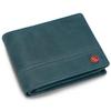 Denial Hunter Aqua Leather Wallet for Men | Leather Mens Wallet with RFID Blocking | Wallets Men Leather