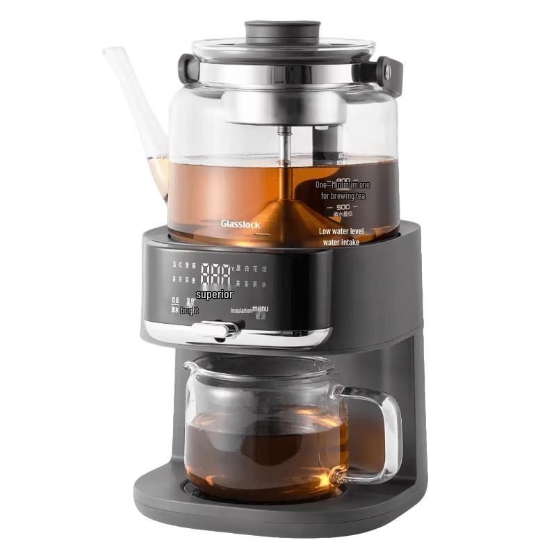 GLASSLOCK Pure Titanium Automatic Tea & Health Pot CN plug (adapter included)