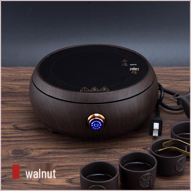 Smart Retro Electric Ceramic Tea Brewing Stove - Compact Desktop Water Boiler