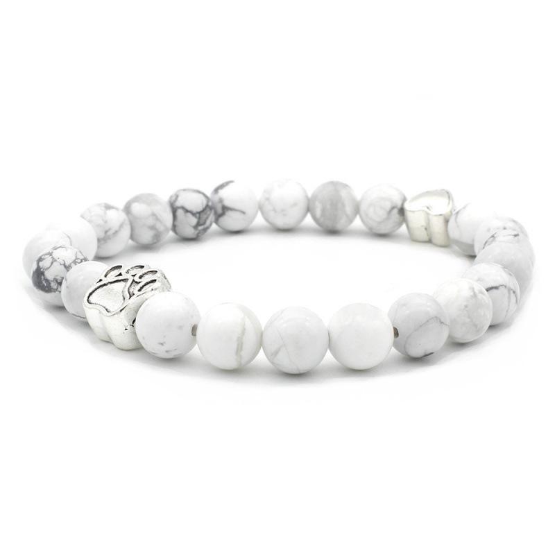 Trendy European & American Pulse Dog Paw Wheel Bracelet Bangle—Hot New Ornament in Stock