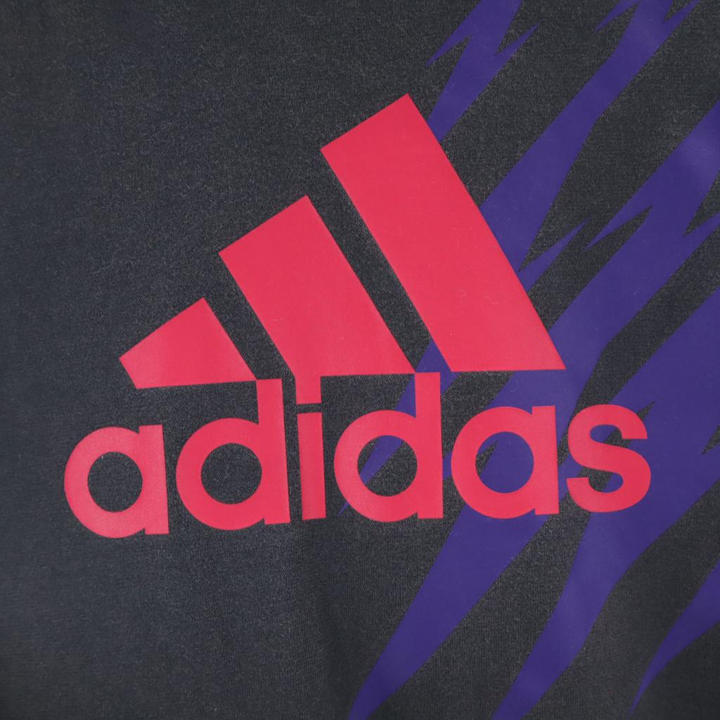 Adidas Short Sleeve T-shirt 140 Charcoal Gray Kid's Used