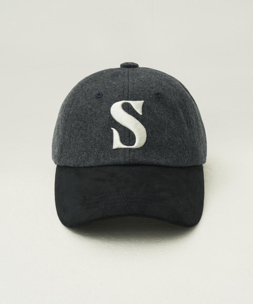 Seteo Wool Fox Suede Casual Ball Cap Black